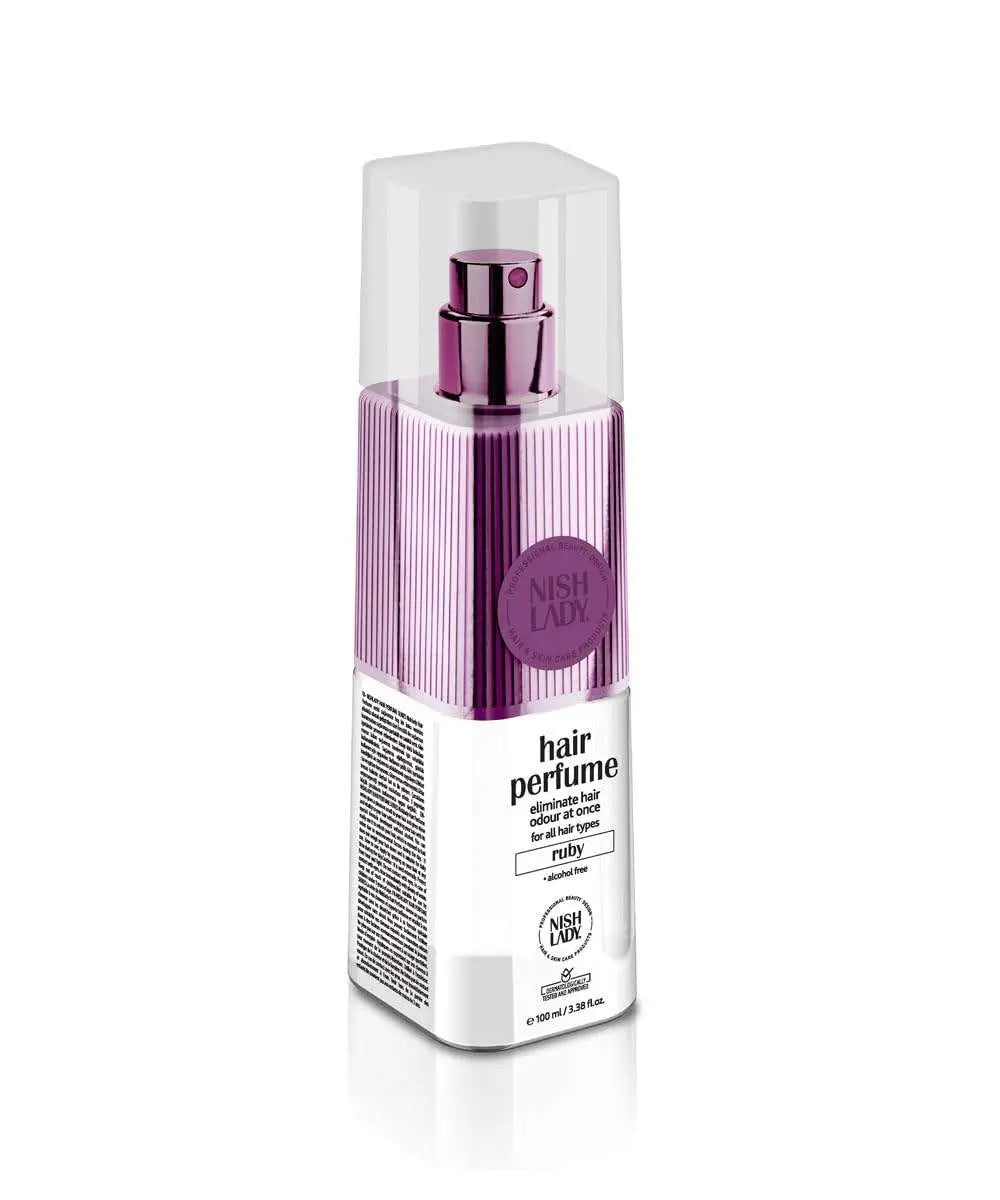 Nishlady Ruby Hair Perfume 75 ml💜 Langanhaltender, femininer Duft: Die exklusive Duftkomposition aus fruchtigen, blumigen und holzigen Noten verleiht dem Haar einen verführerischen Duft, der den gHairNishLadyOnKozmetikNishlady Ruby Hair Perfume
